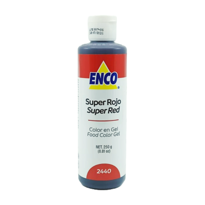 COLOR SUPER ROJO ENCO 250GR