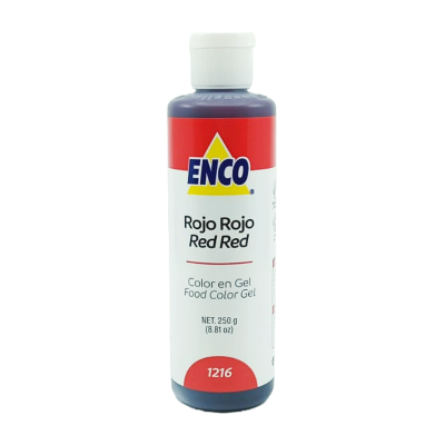 COLOR ROJO ROJO ENCO 250GR