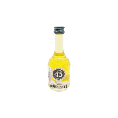 BOTELLA DE VIDRIO MINI LICOR 43 BRANDY