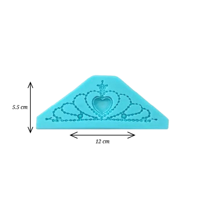 MOLDE SILICON TIARA 12X5.5 SIL001022
