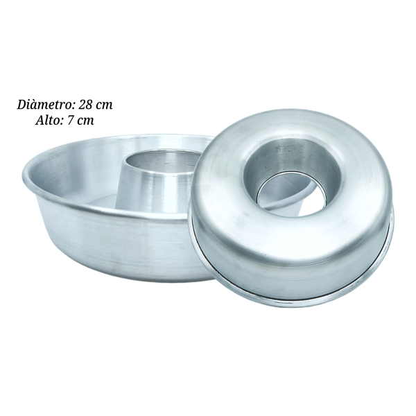 MOLDE PARA ROSCA REDONDA 28 CM GILO