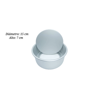 MOLDE ALUM DESMONTABLE REDONDO 15X7CM PAN000142 MOLDE ALUM DESMONTABLE REDONDO 15X7CM PAN000142