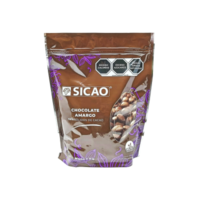 CHOCOLATE SICAO AMARGO 52% 10X1KG