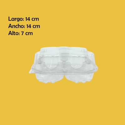 DOMO PARA MUFFINS 4PIEZA GUA G-15