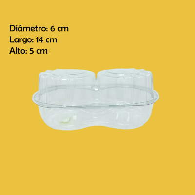 DOMO PARA MUFFINS 2PIEZA GUA G-14