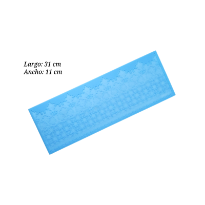 CENEFA SILICON CORAZON BORDADO 4-28