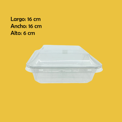 CONTENEDOR CUADRADO 50OZ GUA CJ50PZ G76