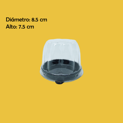 CONTENEDOR PARA POSTRE INDIVIDUAL 7.5X8.5CM GUA G690