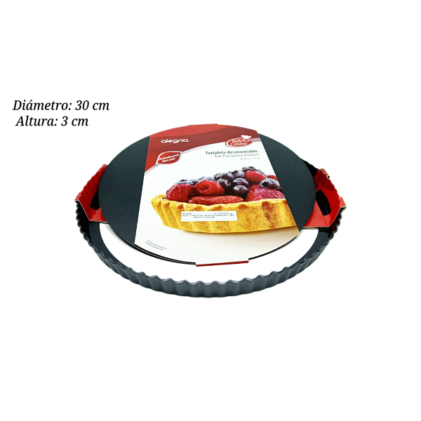 MOLDE TARTALETA AA DESMONTABLE 30 CM 5-5366