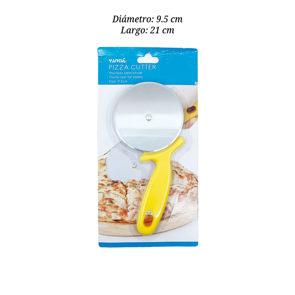 CORTADOR P/ PIZZA 9.5 CM COL 661681947