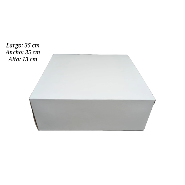 CAJA PLEGADIZA 35X35X13 BLANCA