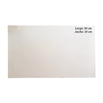 BASE BLANCA-PLATEADA 50X90 CARTON PASTELOSO