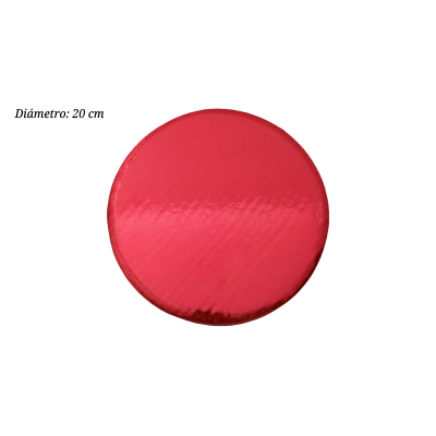 BASE ROJA LISTON 20CM