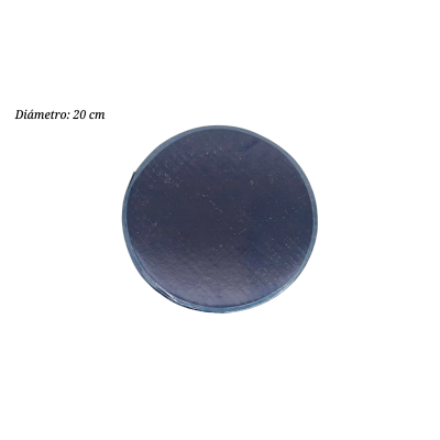 BASE NEGRA MEDIO LISTON 20CM ESPULGAR