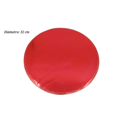 BASE ROJA LISTON 32CM