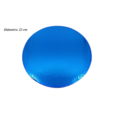 BASE AZUL LISTON 25CM