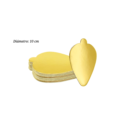 DISCO DORADO GOTA CON PESTAÑA