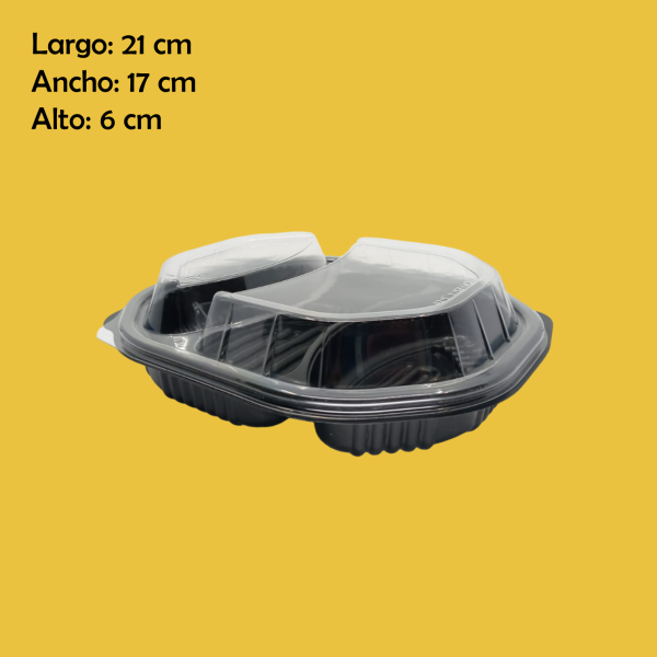 DOMO 2 DIVISIONES PARA PASTEL CPP2319-43N-2