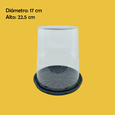 DOMO PASTEL GUA MEDIANO DOBLE ALTURA  17X22.5