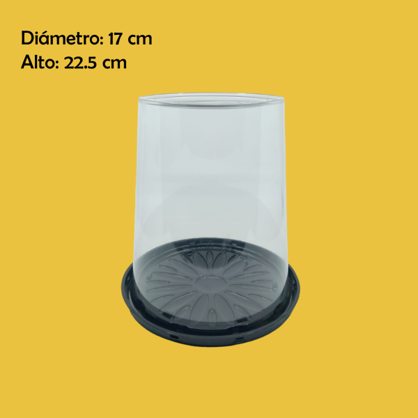 DOMO PASTEL GUA MEDIANO DOBLE ALTURA  17X22.5