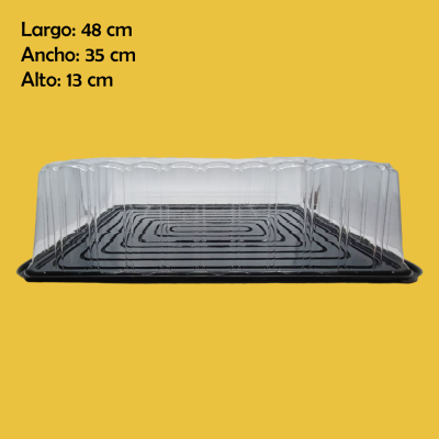 DOMO BASE NEGRA MEDIA PLANCHA   P-4533AN)