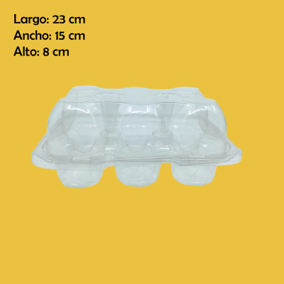 DOMO PARA CUPCAKE 6 CAVIDADES INIX CJ150PZ M2216-6A