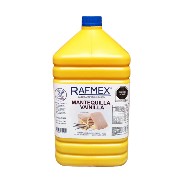 SABOR MANTEQUILLA VAINILLA RAFMEX 4X4LT